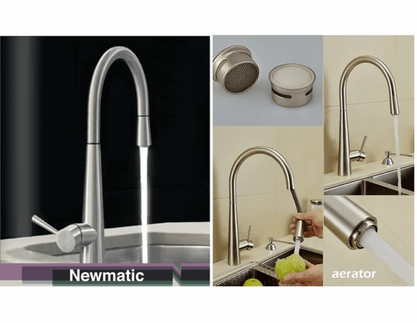 T04MF Kitchen Flexi Mixer Tap - Image 3