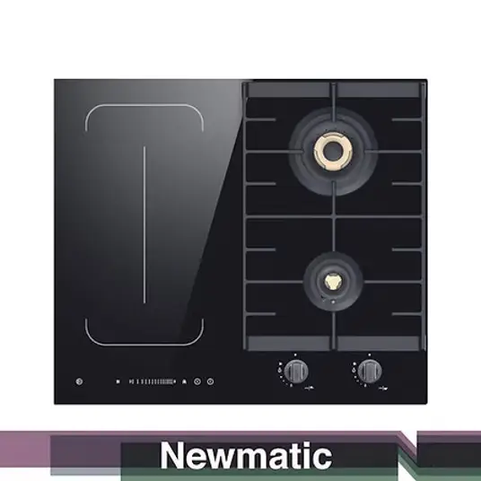PM622FC-PRO Built-in Gas and Induction Cooktop