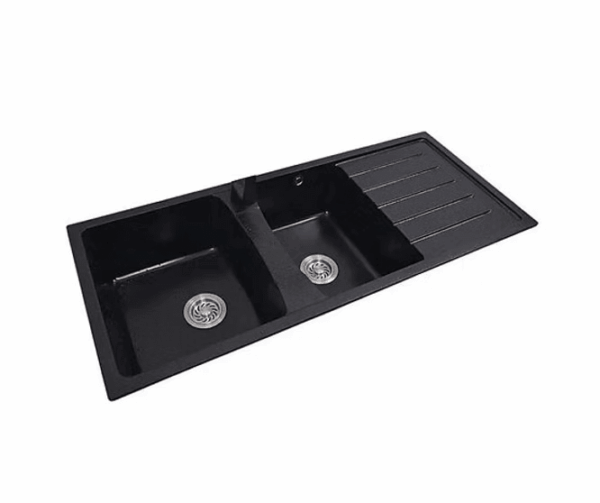 TYPE	KITCHEN TAP HOT & COLD MATERIAL	STAINLESS STEEL & CHROMED BRASS FEATURE	FLEXIBLE SPOUT - Image 3