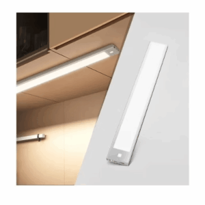 BT09 Silver Rechargeable LED Light with Advanced PIR Sensor