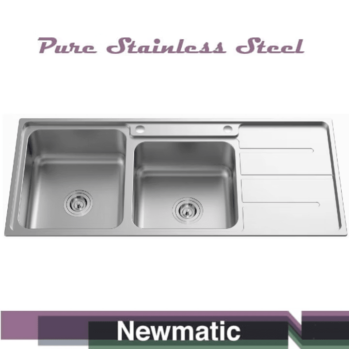 Double 120 Handcrafted Kitchen Sink